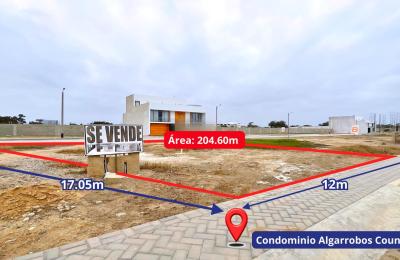 VENTA DE TERRENO EN CONDOMINIO ALGARROBOS COUNTRY CLUB